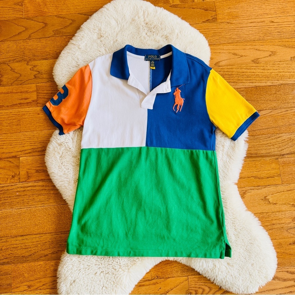 Polo Ralph Lauren Big Pony Color Block Polo
